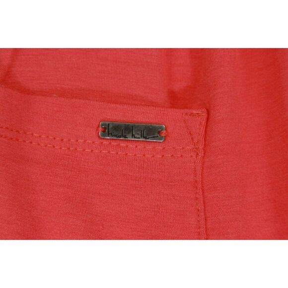 Nicole MIller Dress Large Pullover Jersey Orange Sleeveless New - Picture 5 of 6